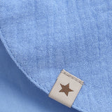 Huttelihut Della Robbia Blue Summer Hue Ears Muslin