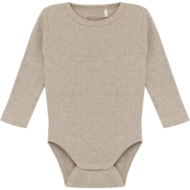 Huttelihut White Pepper Melange Body Ls Rib