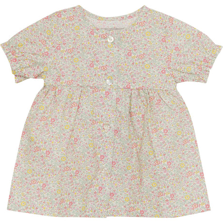 Huttelihut Double Cream Kjole Ss In Liberty Stof