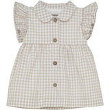 Huttelihut White Pepper Kjole Ss Woven Check