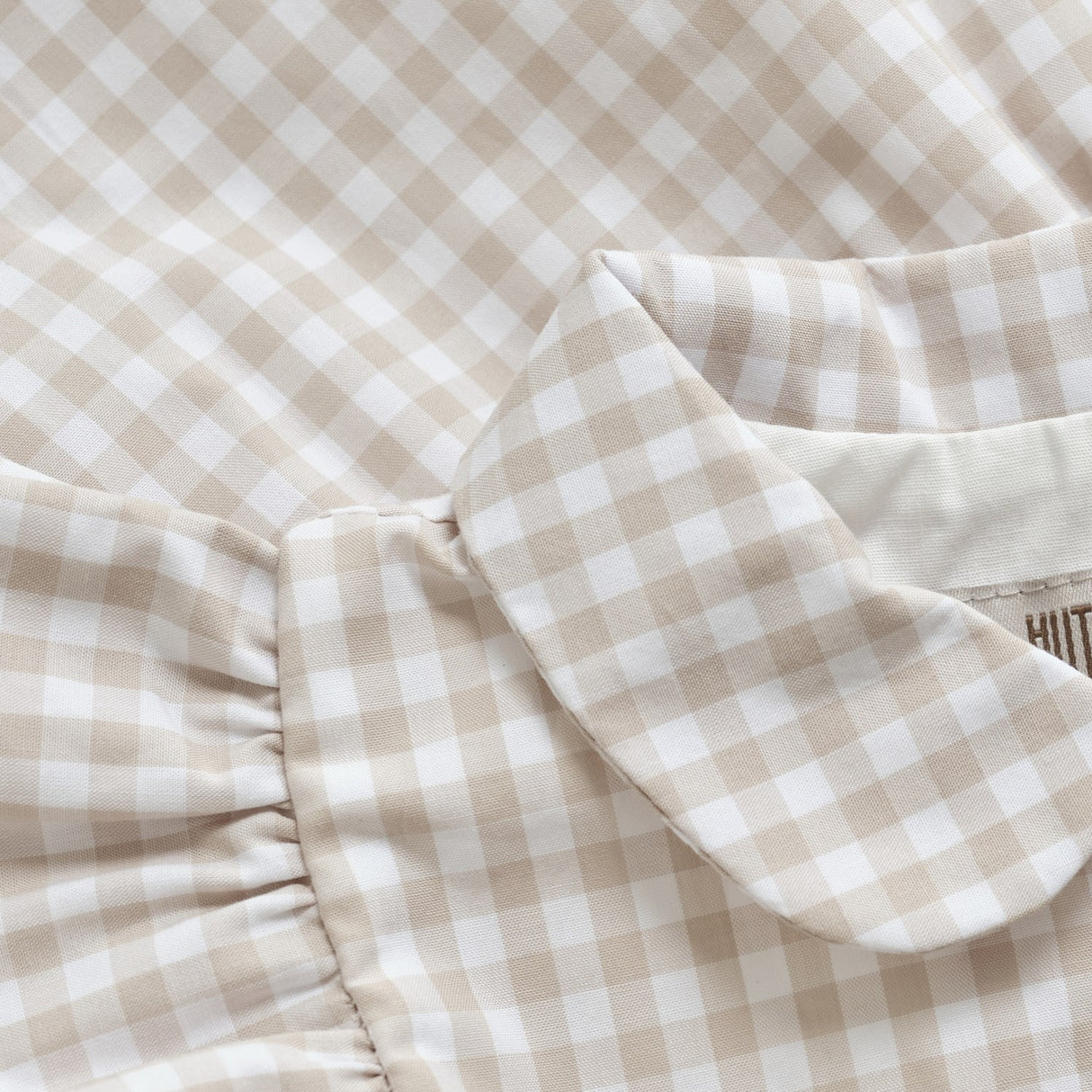Huttelihut White Pepper Kjole Ss Woven Check