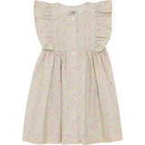 Huttelihut Double Cream Kjole Ss In Liberty Stof