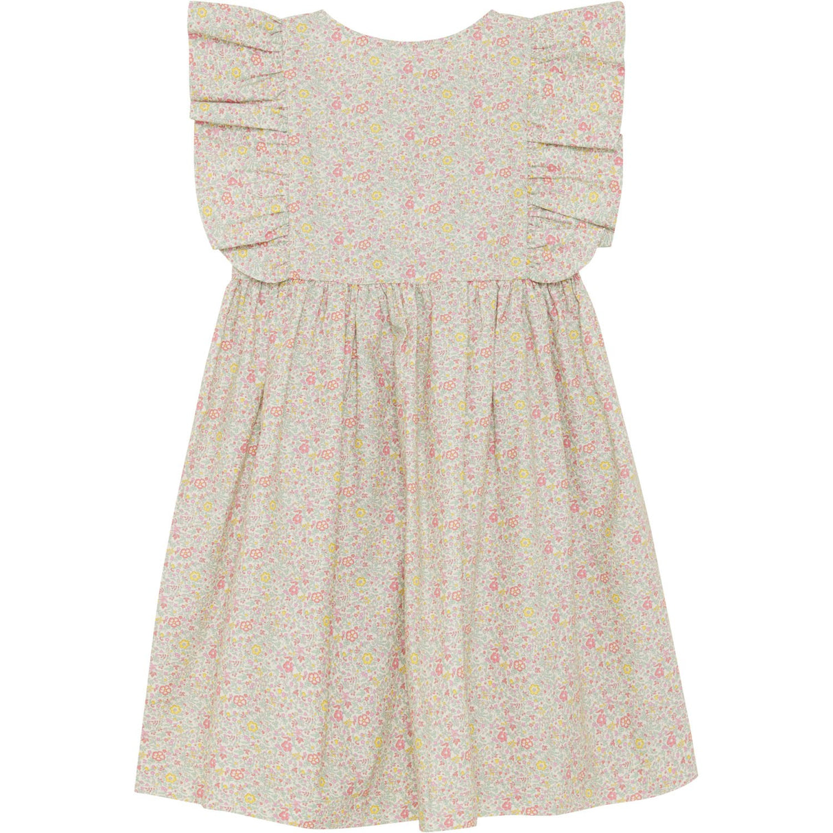 Huttelihut Double Cream Kjole Ss In Liberty Stof