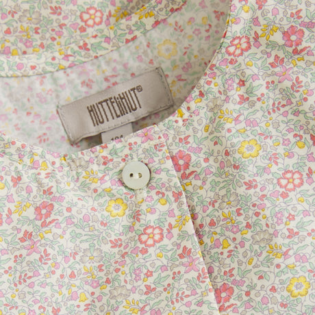 Huttelihut Double Cream Kjole Ss In Liberty Stof