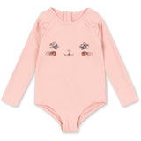 Konges Sløjd Powder Pink Kitty Ls Badedragt Grs