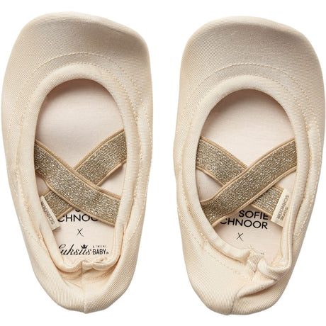 Sofie Schnoor X Luksusbaby Cream White Gymnastiksko