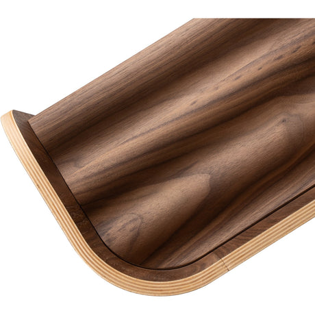 Curve Lab Walnut Curvy Bogreol
