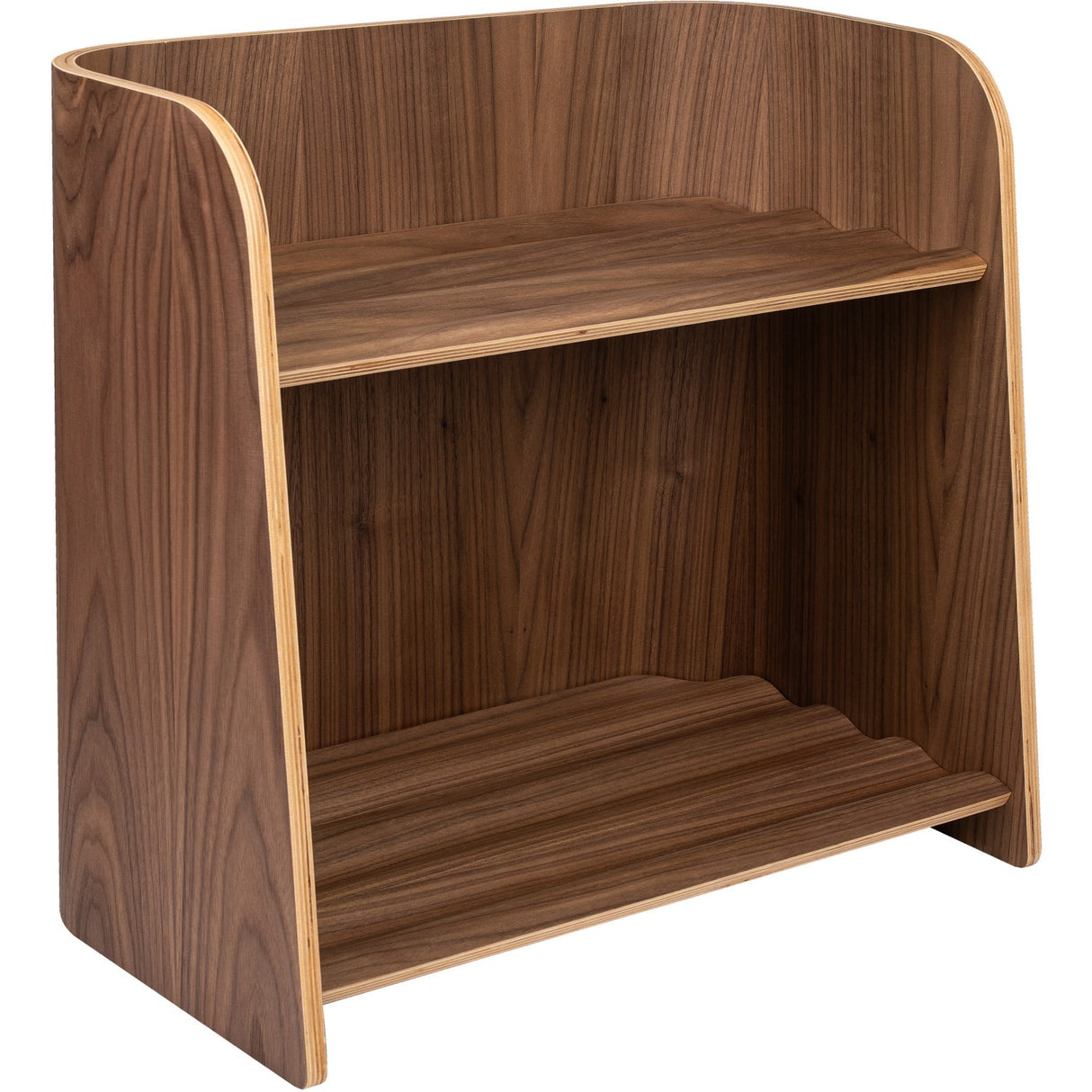 Curve Lab Walnut Small Curvy Bogreol