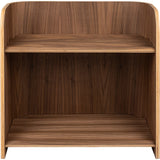 Curve Lab Walnut Small Curvy Bogreol