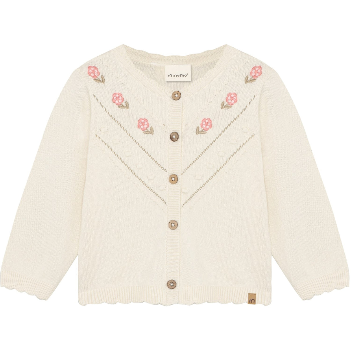 Minymo Vanilla Ice Cardigan Strik