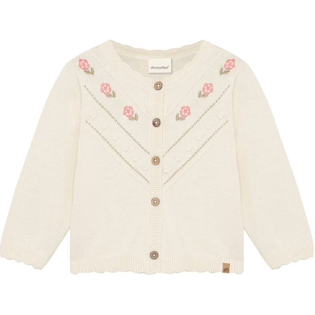 Minymo Vanilla Ice Cardigan Strik