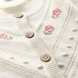 Minymo Vanilla Ice Cardigan Strik
