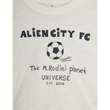 Mini Rodini Off-white Alien City Fc Sp Ss Tee