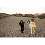 Mini Rodini Yellow To The Moon Emb Sweatshirt