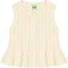 FUB Ecru Pointelle Top