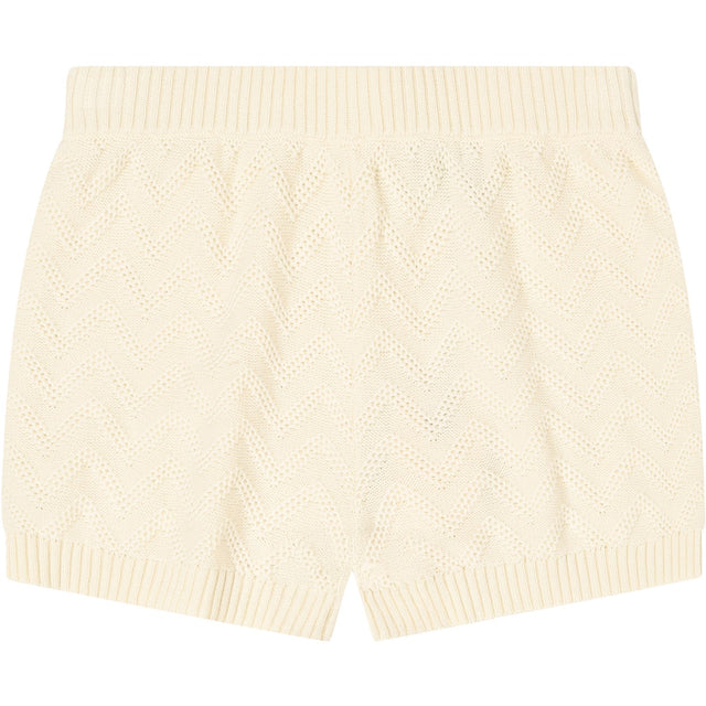 FUB Ecru Zigzag Shorts