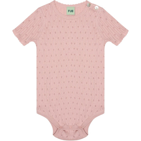 FUB Pale Rose Baby Pointelle Body
