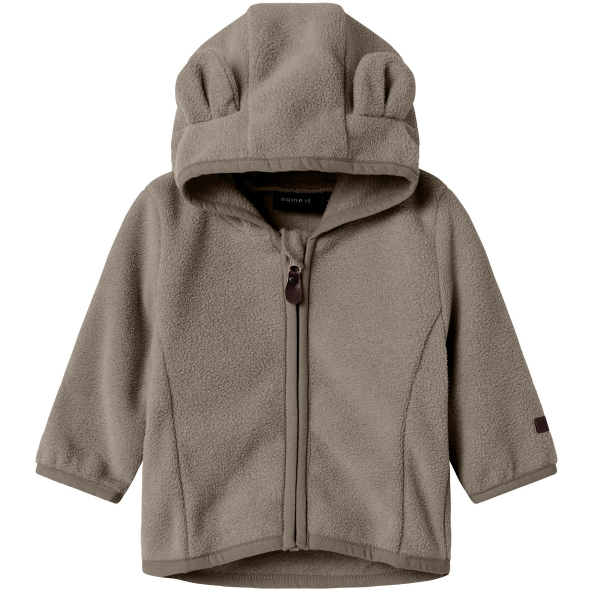 Name It Walnut Nbnmeeko Fleece Jakke Melange Noos