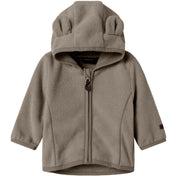 Name It Walnut Nbnmeeko Fleece Jakke Melange Noos