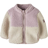 Name It Violet Ice Nbfmacey Bamse Jakke Block