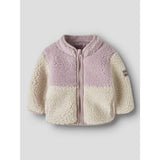 Name It Violet Ice Nbfmacey Bamse Jakke Block
