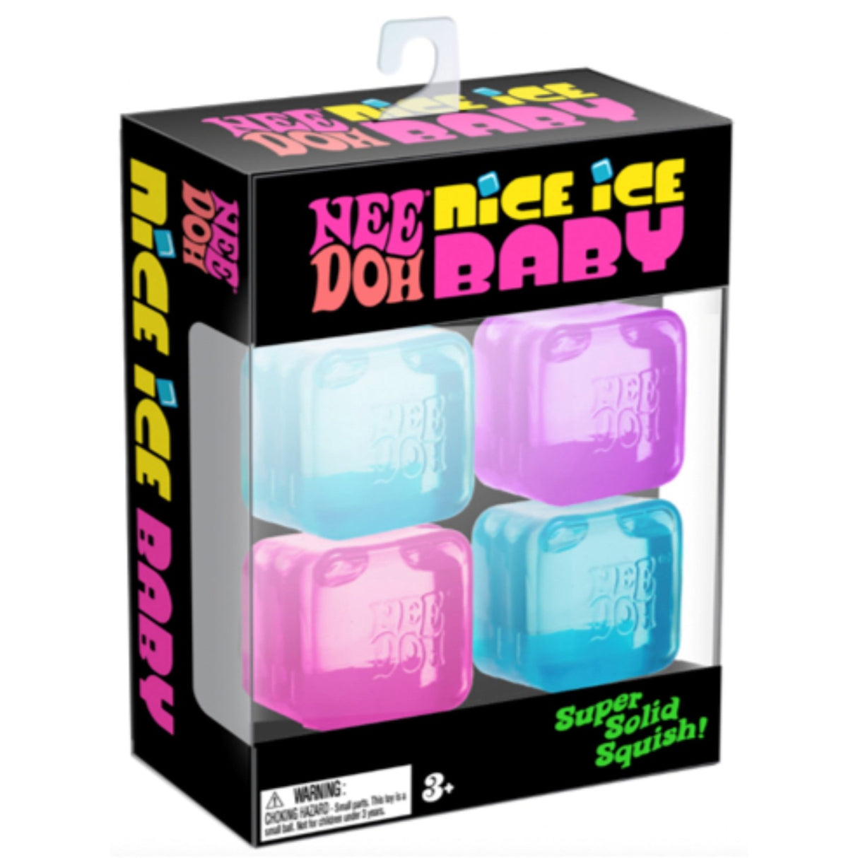NeeDoh Teenie Nice Ice Baby 4 -Pack CDU