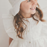 Huttelihut Antique White Summer Hue Embroidery