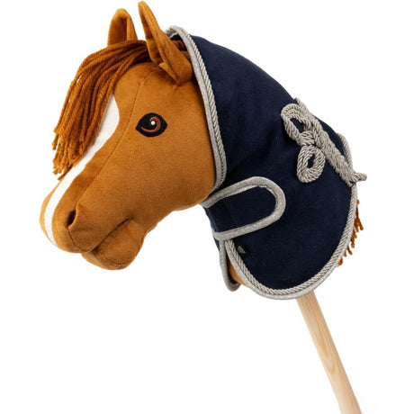 My Hobby Horse Navy Fleece Dækken Til Kæphest
