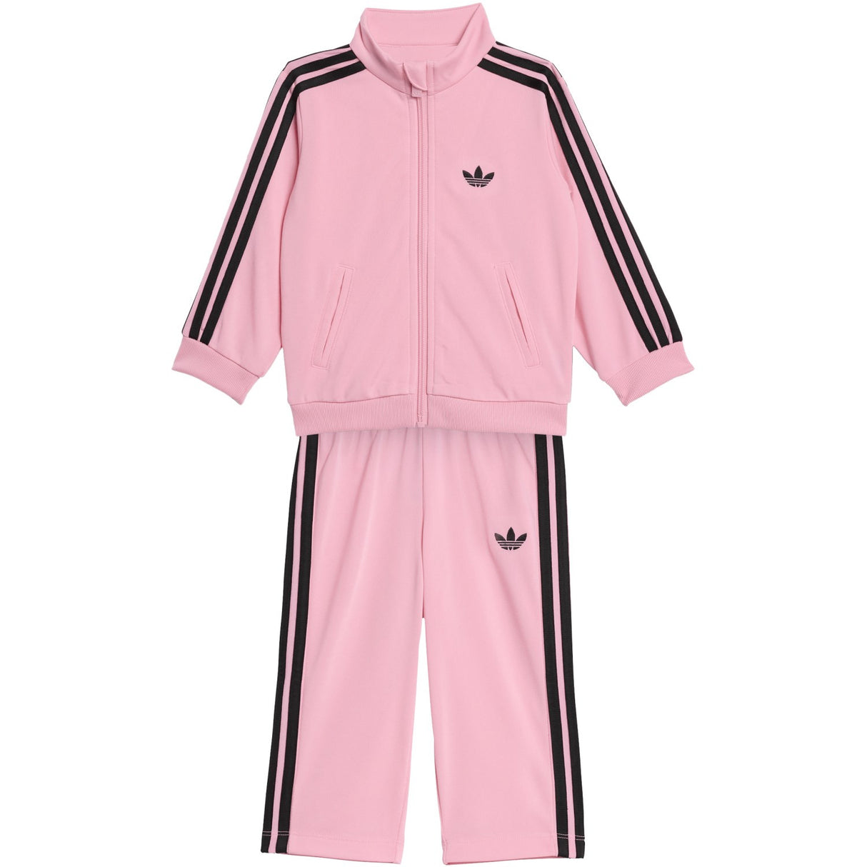 adidas Originals Light Pink/Black Firebird Ts Sweat Sæt