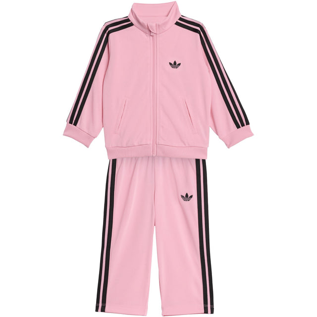 adidas Originals Light Pink/Black Firebird Ts Sweat Sæt