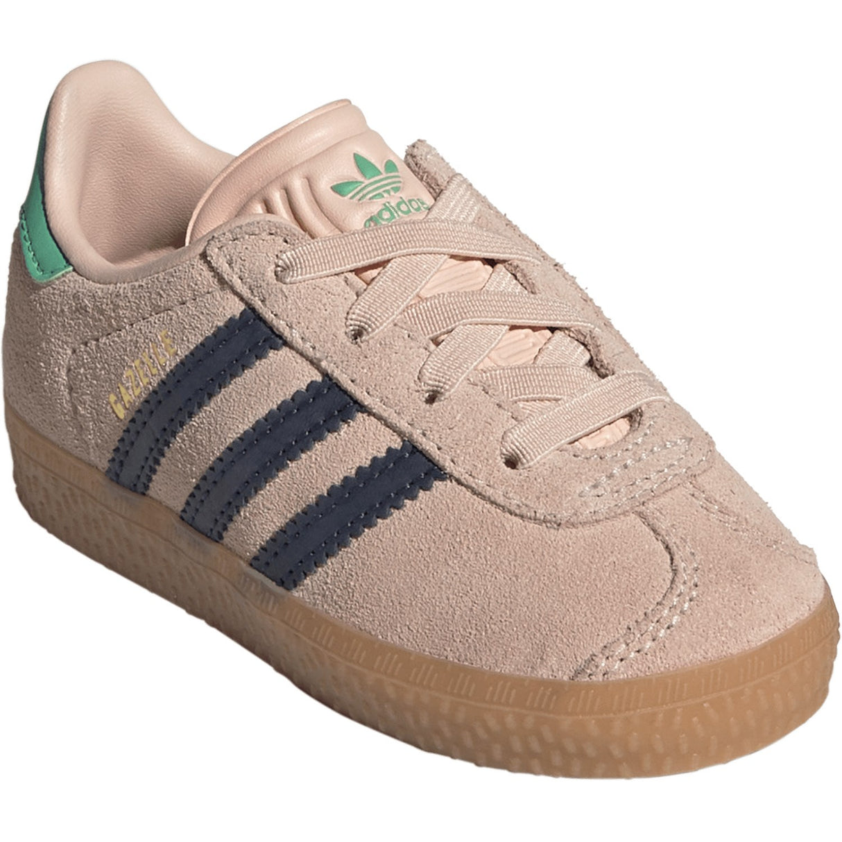 adidas Originals Blush Pink/Night Indigo/Hi-Res Green Gazelle Cf El I Sneakers