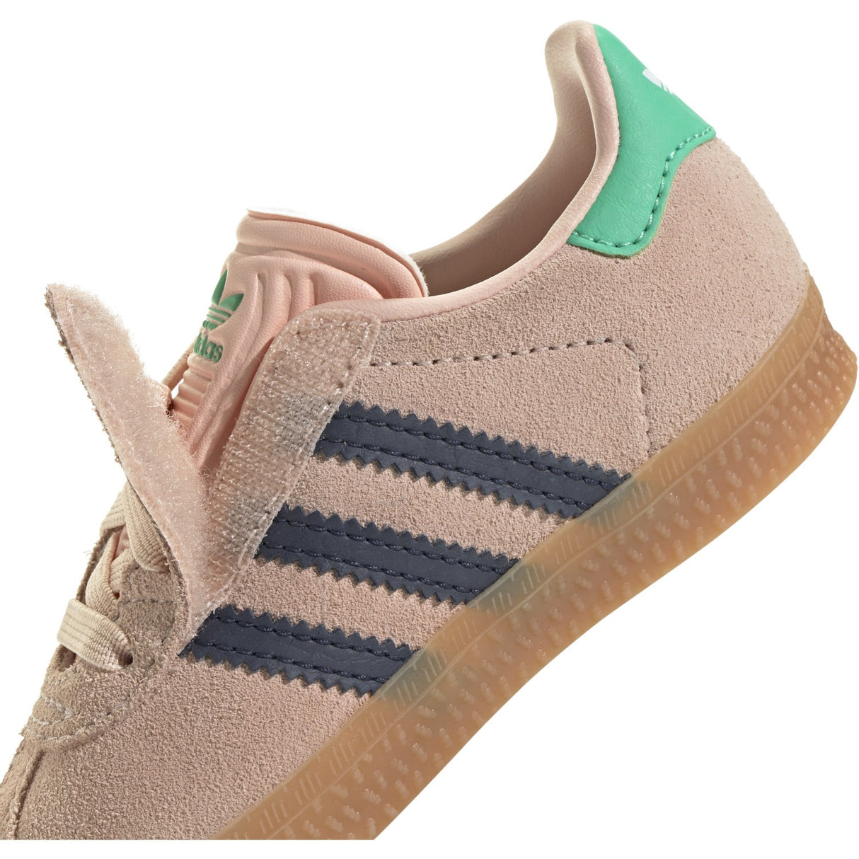 adidas Originals Blush Pink/Night Indigo/Hi-Res Green Gazelle Cf El I Sneakers