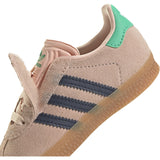 adidas Originals Blush Pink/Night Indigo/Hi-Res Green Gazelle Cf El I Sneakers