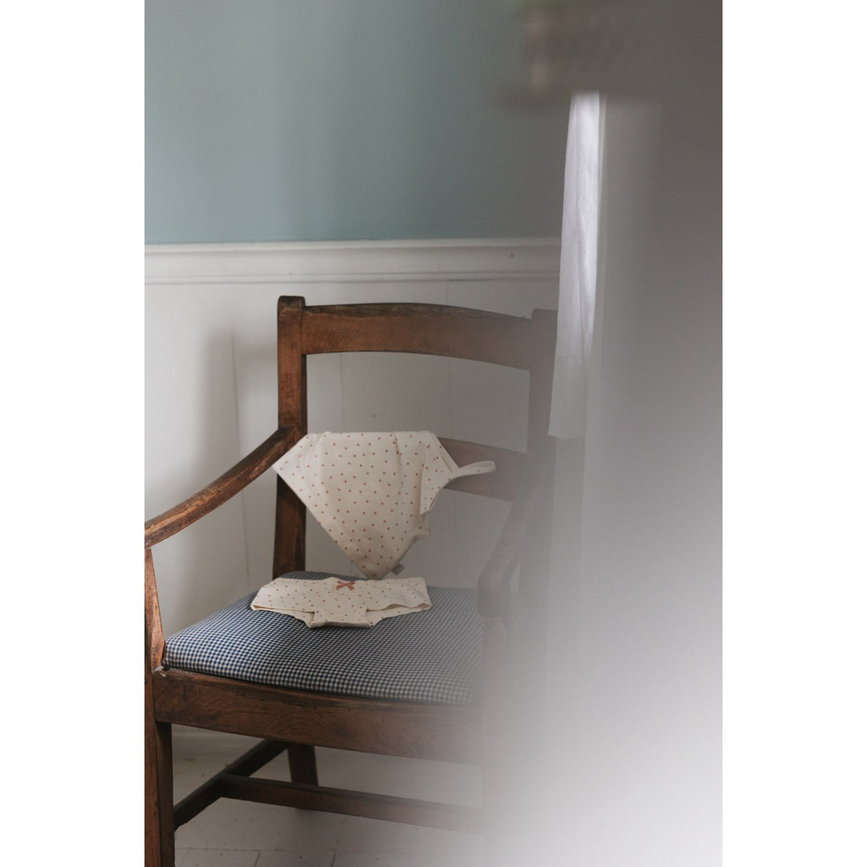 Petit Piao Misty Rose Strawberry AOP PPStar Girls Undertrøje 2-pack