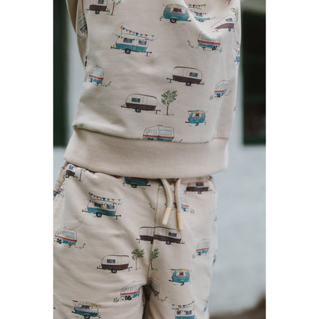 Petit Piao Eggnog Camper Aop Ppsun Shorts