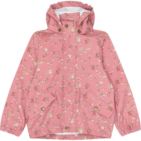 Petit Piao Dusty Rose Strawberry AOP PPDai Regntøj Sæt
