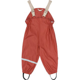 Petit Piao Dusty Rose Strawberry AOP PPDai Regntøj Sæt W. Susp.