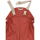 Petit Piao Dusty Rose Strawberry AOP PPDai Regntøj Sæt W. Susp.