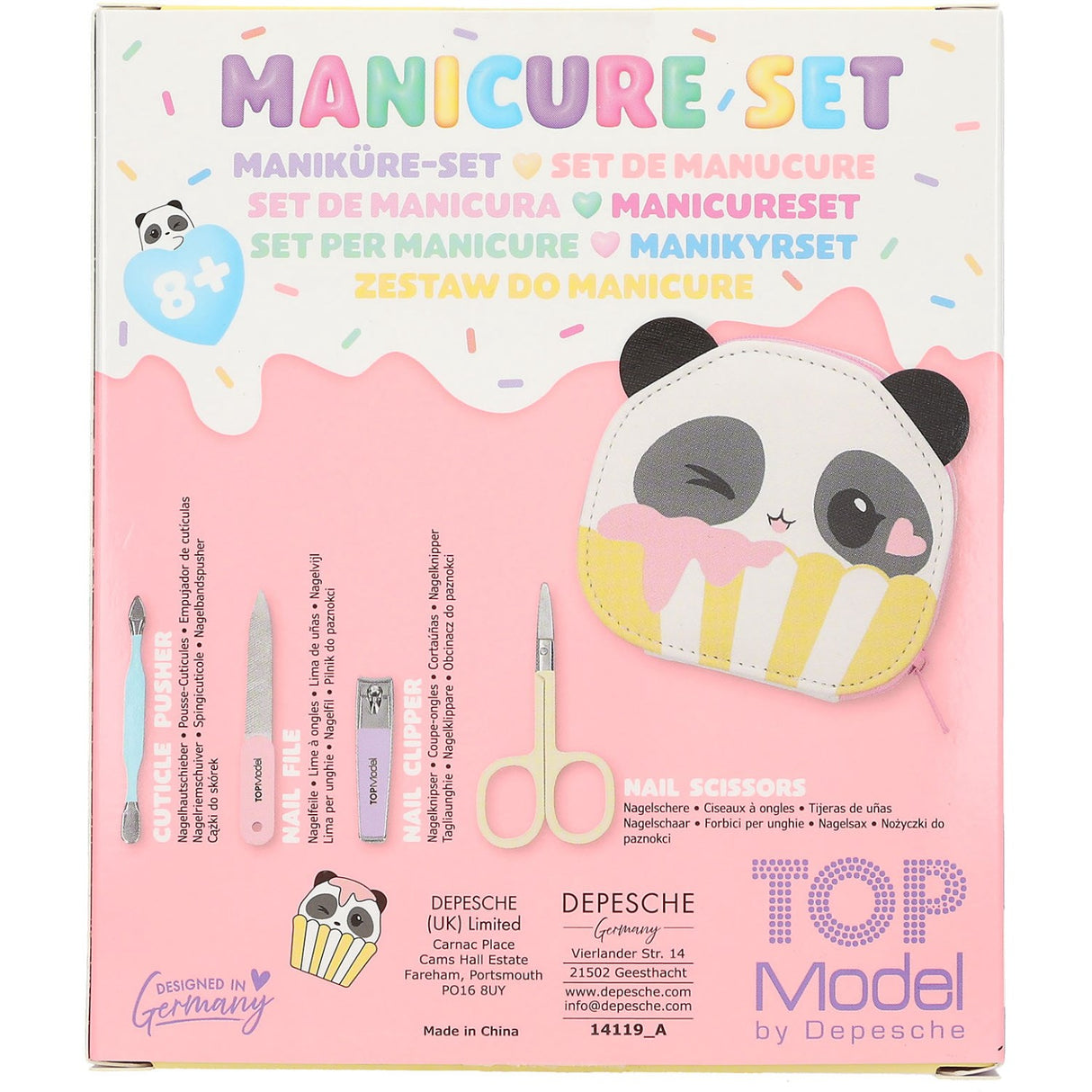 TOPModel Candy Glam Manicure Sæt