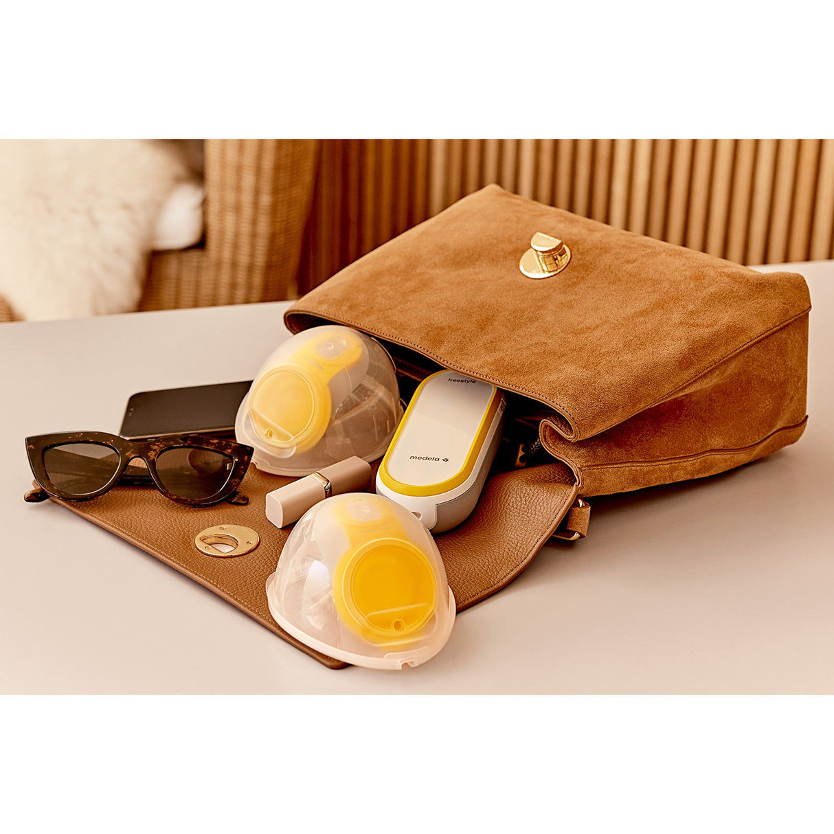 medela Freestyle Hands-Free Dobbelt Elektrisk Brystpumpe