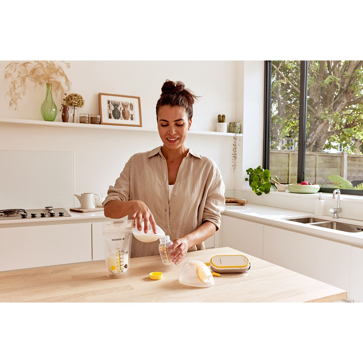 medela Freestyle Hands-Free Dobbelt Elektrisk Brystpumpe