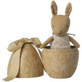 Maileg Påskeæg Med Mikro Kanin, Small - Lys Gul