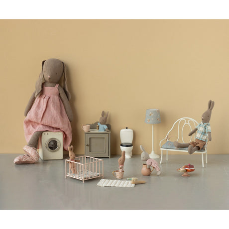 Maileg Kanin, Størrelse 4 - Brun - Kjole Og Sko