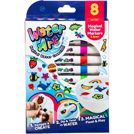 Water Art Sæt Med 8 Tuscher
