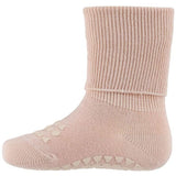 GObabyGO Bamboo Strømper Antislip Soft Pink