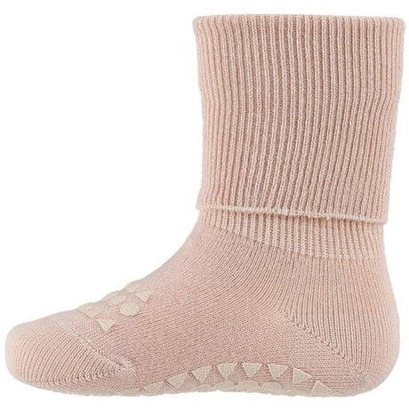 GObabyGO Bamboo Strømper Antislip Soft Pink