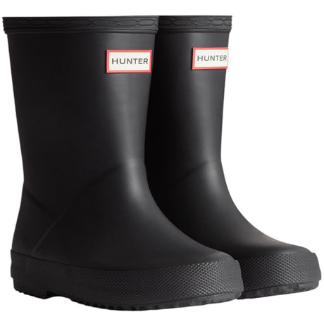 Hunter Black Kids First Gummistøvler