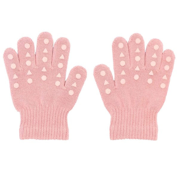 GObabyGO Grip Gloves Dusty Rose