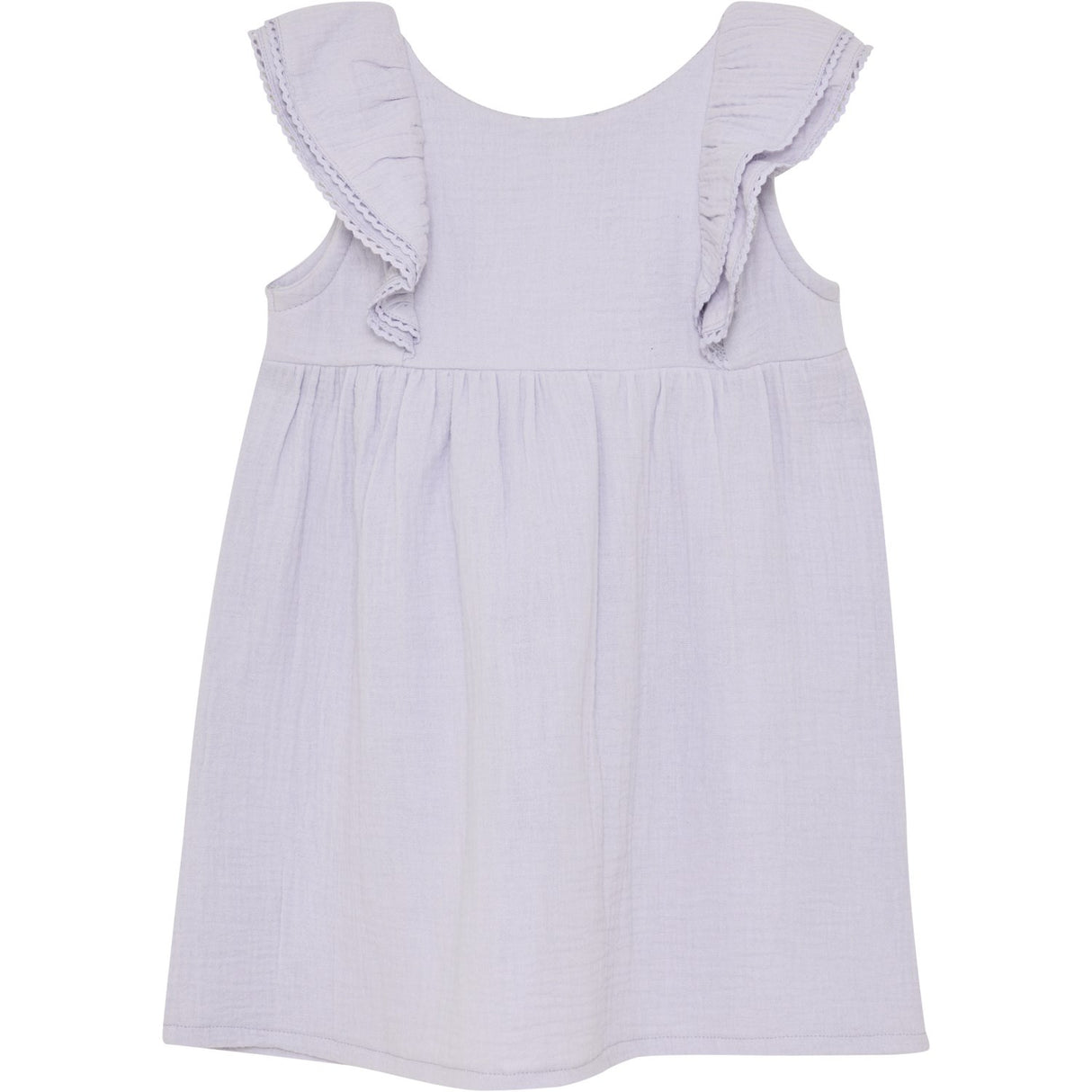 En Fant Purple Heather Kjole Ss Muslin
