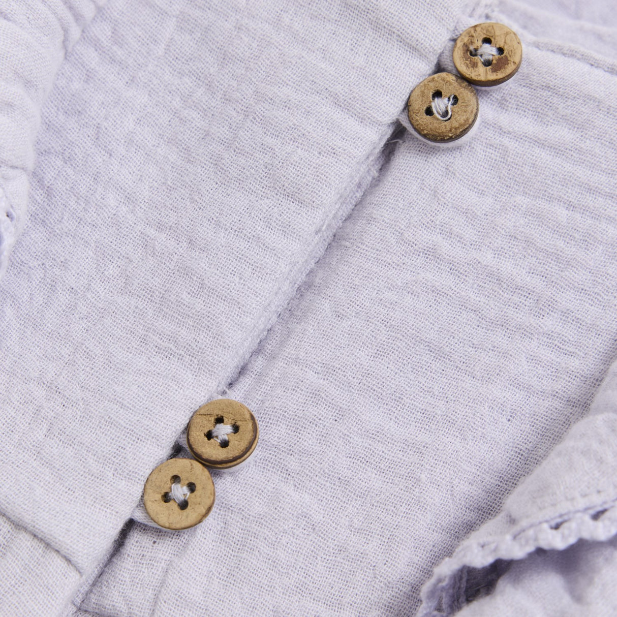 En Fant Purple Heather Kjole Ss Muslin